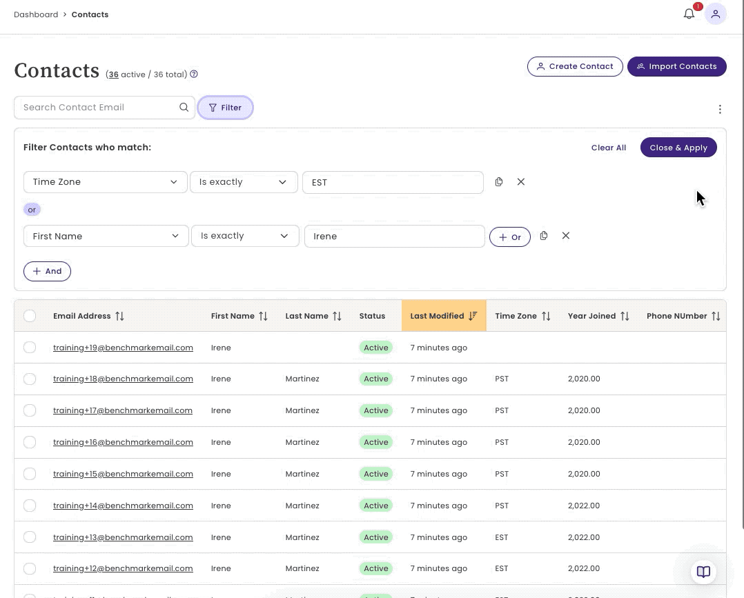 Constant Contact’s automation templates include automation paths for win-back series, abandoned cart by location, abandoned cart by value, members added to specific list, welcome by SMS, and welcome by email.